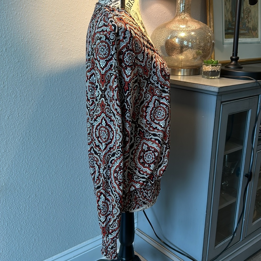 Tommy Hilfiger Women’s Long Sleeve Blouse.  Size Small - Picture 2 of 11